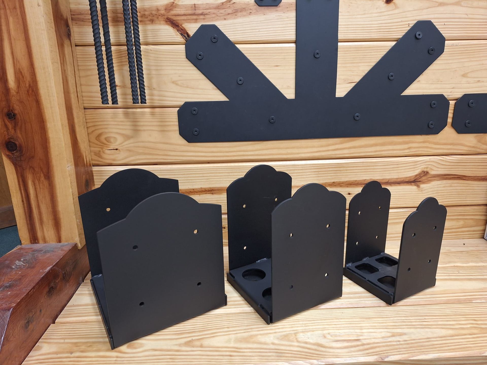 Post bases and connector plates